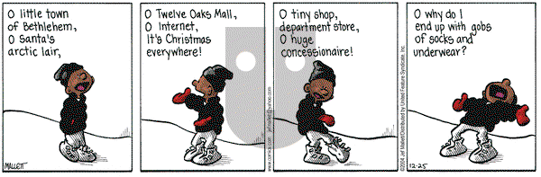 Frazz on Saturday December 25, 2004 Comic Strip