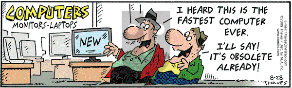Frank and Ernest on Friday August 28, 2009 Comic Strip
