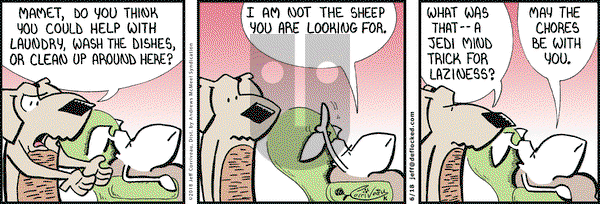 DeFlocked on Monday June 18, 2018 Comic Strip