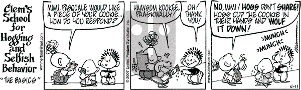 Rose is Rose on Wednesday April 11, 2007 Comic Strip