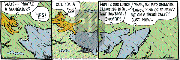 Overboard on Thursday March 13, 2025 Comic Strip