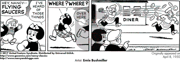 Nancy Classics on Saturday April 8, 2017 Comic Strip
