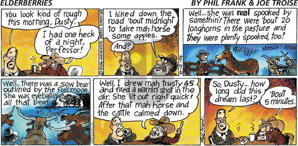 The Elderberries on Sunday November 12, 2006 Comic Strip