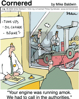 Cornered on Thursday July 8, 2004 Comic Strip
