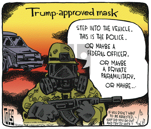 Tom Toles on Wednesday July 22, 2020 Comic Strip