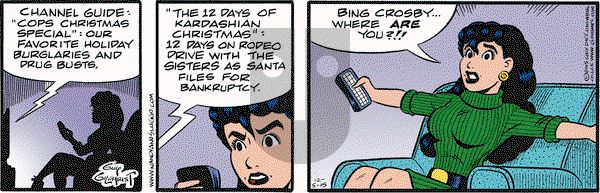 Nancy on Saturday December 5, 2015 Comic Strip