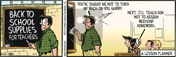 Grand Avenue on Thursday September 9, 2010 Comic Strip