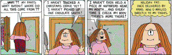 Cathy Classics on Friday December 15, 2000 Comic Strip