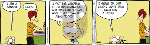 The Buckets on Saturday September 28, 2013 Comic Strip
