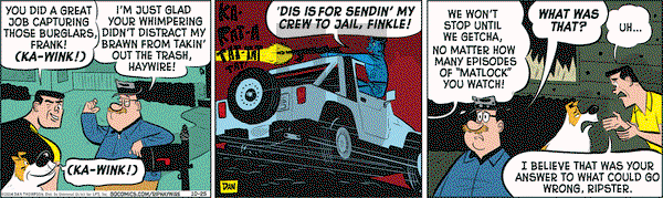 Rip Haywire - Saturday October 25, 2014 Comic Strip