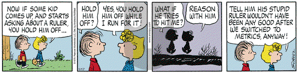 Peanuts - Friday January 17, 2025 Comic Strip