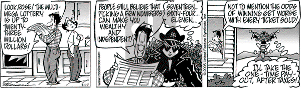Rose is Rose on Thursday November 17, 2005 Comic Strip