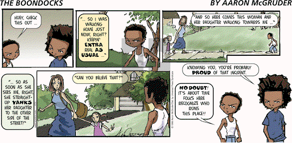 The Boondocks on Sunday December 1, 2013 Comic Strip
