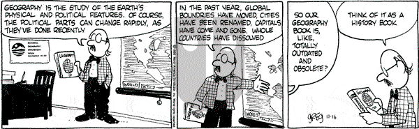Luann on Tuesday November 16, 1993 Comic Strip