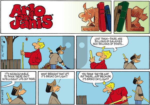 Arlo and Janis on Sunday November 29, 2009 Comic Strip