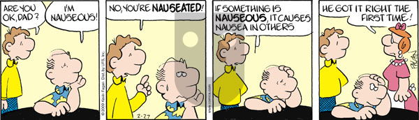 Drabble on Friday February 27, 2009 Comic Strip