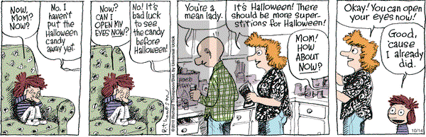 Cul de Sac on Wednesday October 14, 2015 Comic Strip