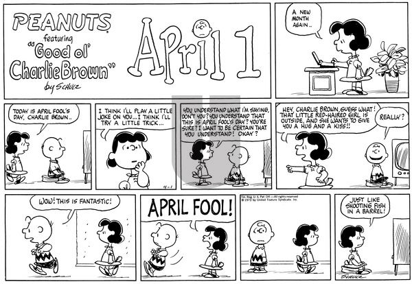 Peanuts on Thursday January 21, 1999 Comic Strip