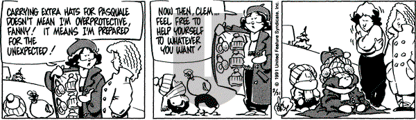 Rose is Rose on Thursday February 21, 1991 Comic Strip