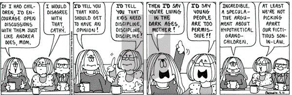 Cathy Classics - Saturday September 10, 1994 Comic Strip
