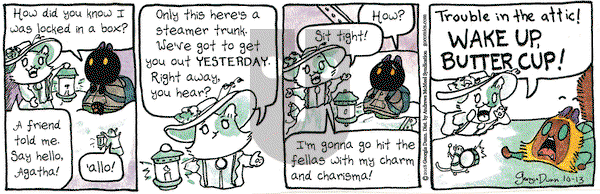 Breaking Cat News on Saturday October 13, 2018 Comic Strip