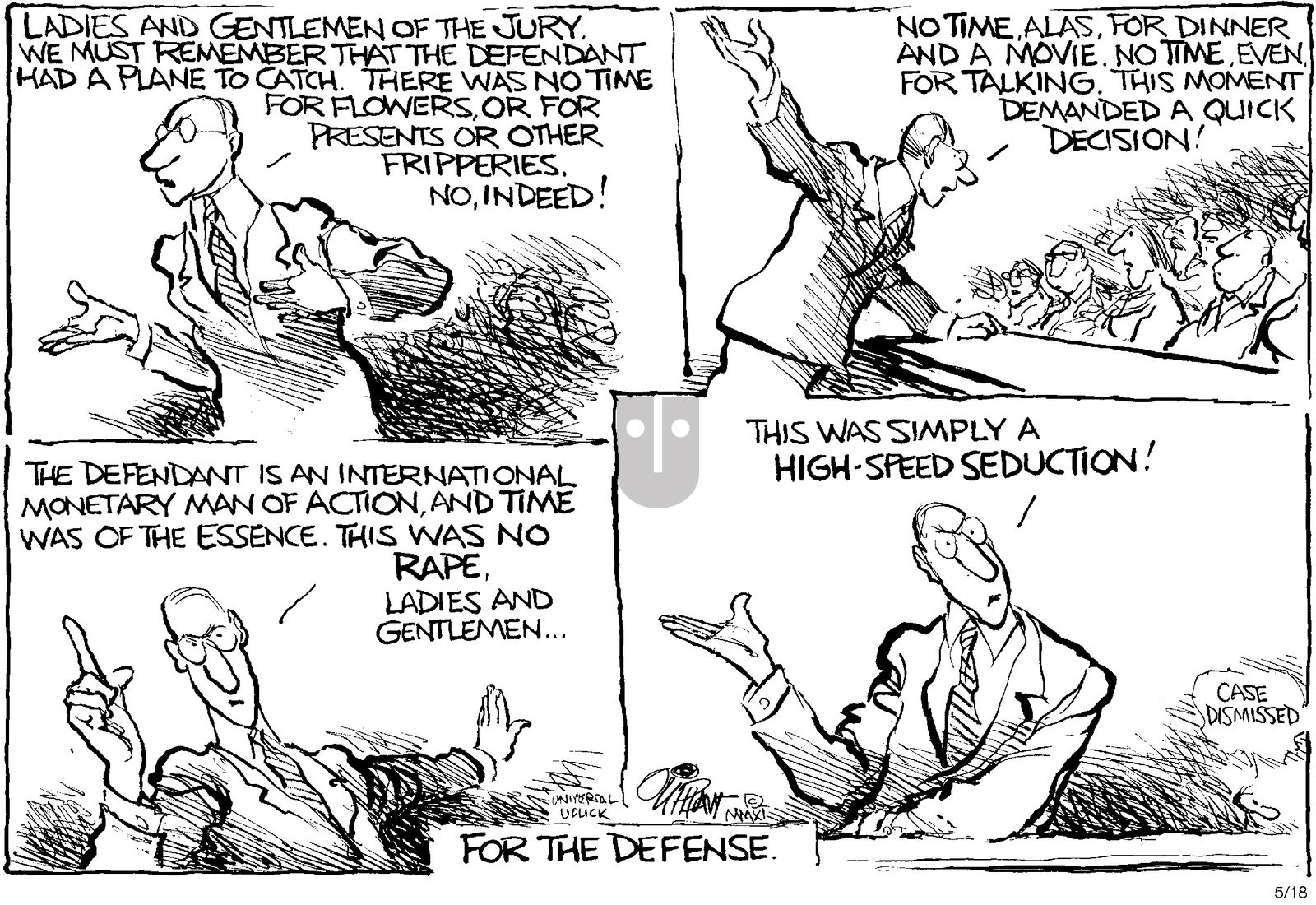 Pat Oliphant - Wednesday May 18, 2011 Comic Strip