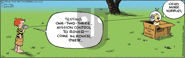 Red and Rover on Monday July 20, 2015 Comic Strip