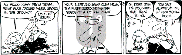 The Buckets on Saturday August 11, 2007 Comic Strip
