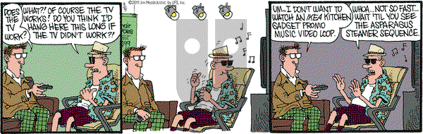 Monty on Saturday March 5, 2011 Comic Strip