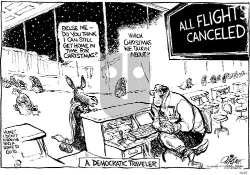 Pat Oliphant on Monday December 27, 2004 Comic Strip