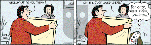 Fred Basset on Friday April 13, 2012 Comic Strip