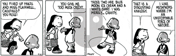 Frazz on Saturday September 21, 2002 Comic Strip