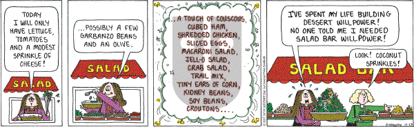 Cathy Classics - Tuesday October 23, 2007 Comic Strip