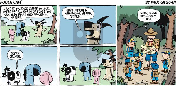 Pooch Cafe - Sunday June 24, 2012 Comic Strip