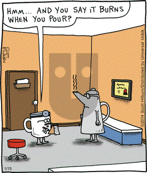 The Argyle Sweater on Wednesday January 15, 2014 Comic Strip