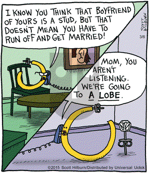 The Argyle Sweater on Friday March 6, 2015 Comic Strip