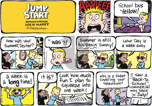 JumpStart on Sunday August 24, 2014 Comic Strip
