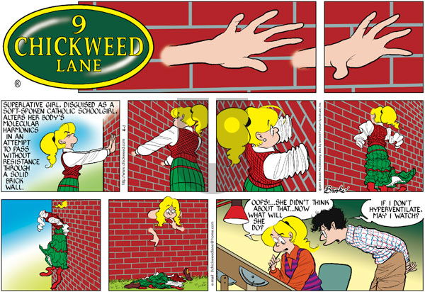 9 Chickweed Lane on Sunday April 1, 2001 Comic Strip