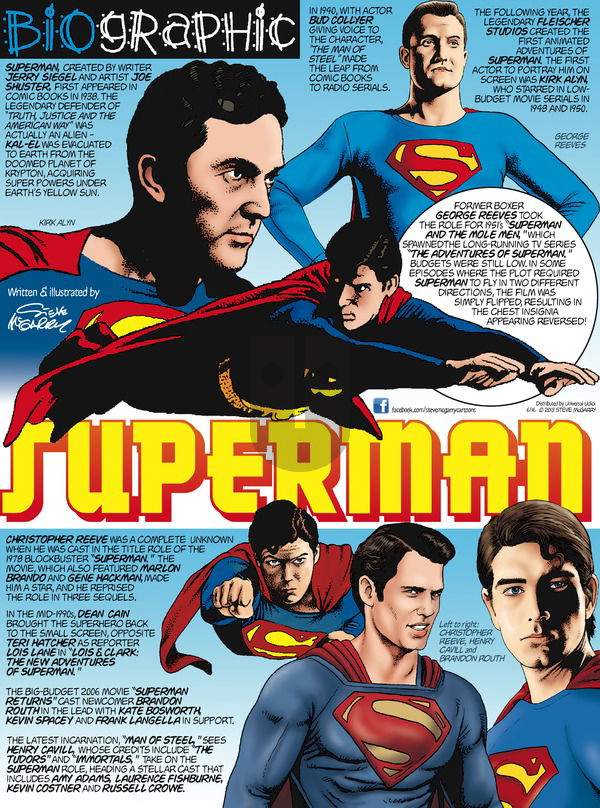 Biographic on Sunday June 16, 2013 Comic Strip