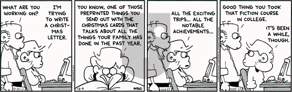 FoxTrot on Monday December 4, 2006 Comic Strip