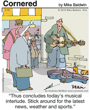 Cornered on Saturday May 18, 2019 Comic Strip