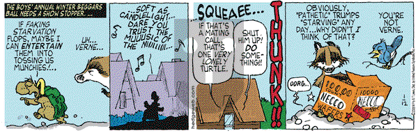 Over the Hedge on Thursday January 12, 2006 Comic Strip