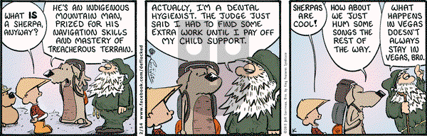 DeFlocked on Thursday February 14, 2013 Comic Strip