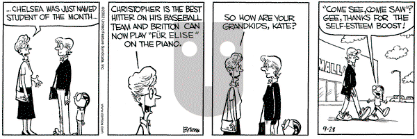 Grand Avenue on Saturday September 28, 2002 Comic Strip