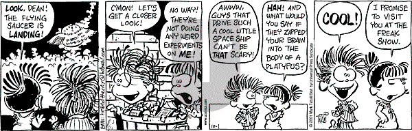 Heart of the City on Monday October 1, 2001 Comic Strip
