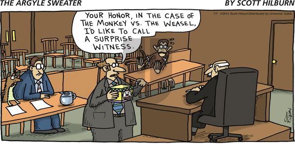 The Argyle Sweater on Sunday July 7, 2013 Comic Strip