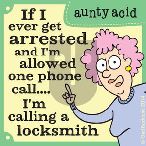 Aunty Acid on Thursday March 13, 2014 Comic Strip