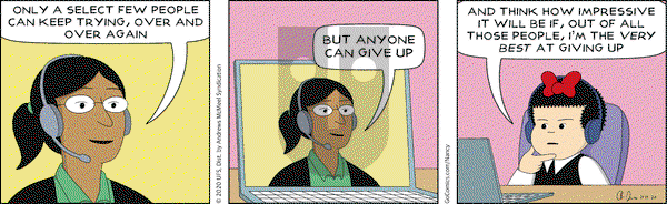 Nancy on Wednesday November 11, 2020 Comic Strip