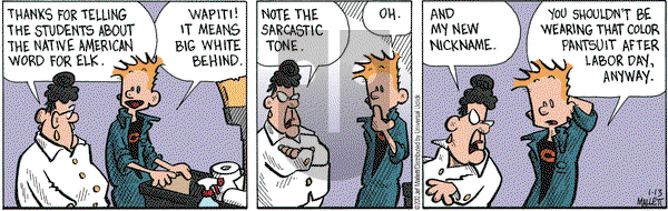 Frazz on Friday January 13, 2012 Comic Strip