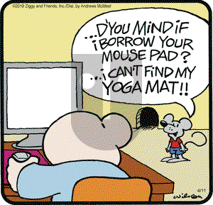 Ziggy on Thursday April 11, 2019 Comic Strip
